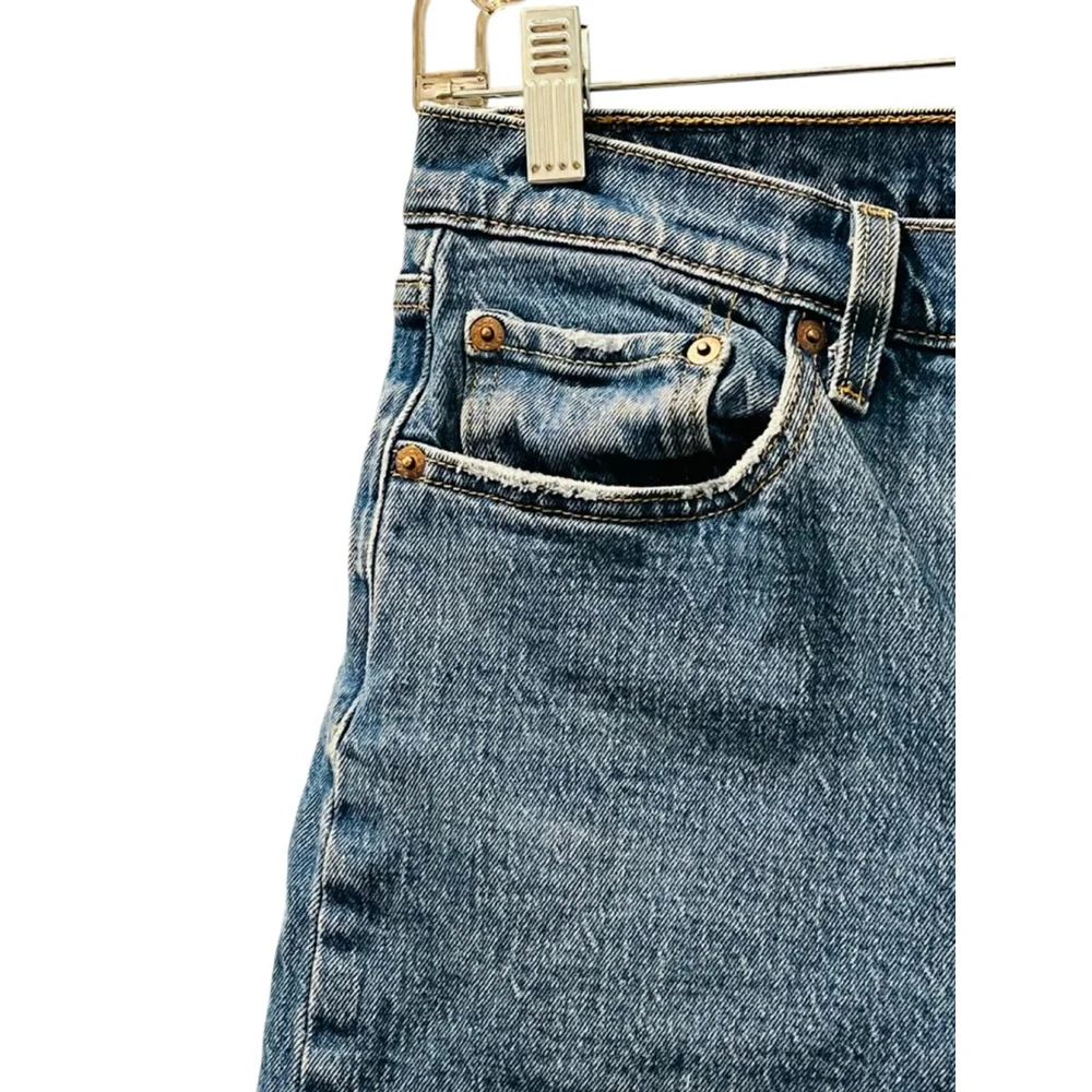 Levi's Blue Denim Jean Shorts